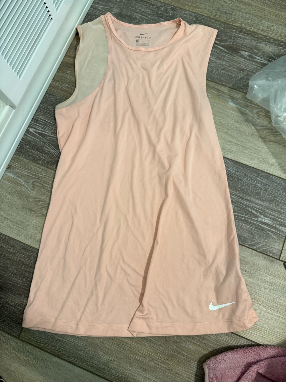 Nike Dri-FIT Sleeveless Tank - Peach Pink
